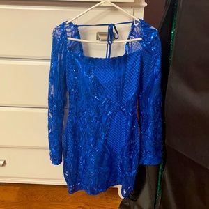Royal blue Homecoming/going out dress